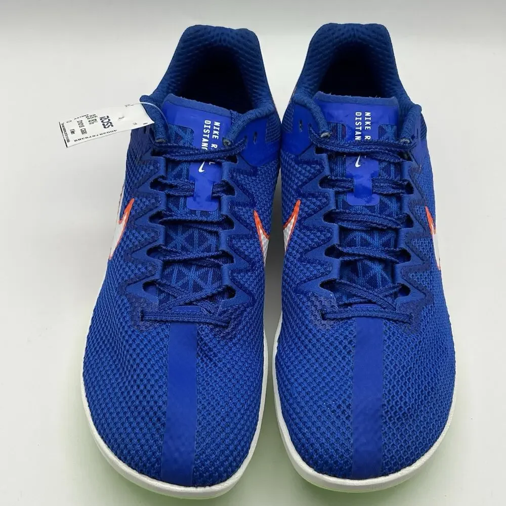 Nike Zoom Mens Sz 8.5 Rival Track & Field Distance Spikes & Tool DC8725-401 Blue